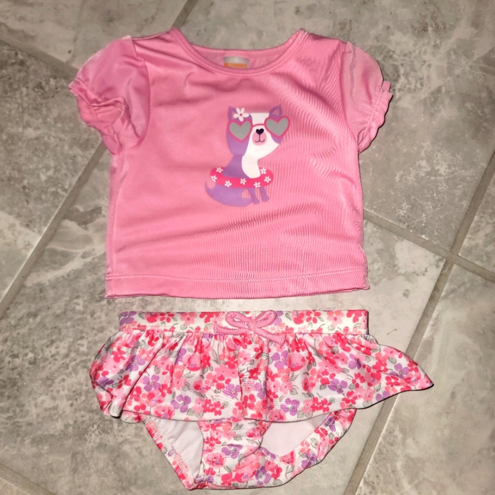 6-12 Months Girls Bathing Suit